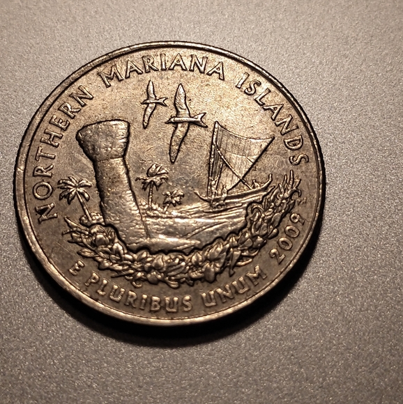 Northern Mariana Islands Commemorative Coin 2009 D Quarter Dollar Circulated - Picture 1 of 7